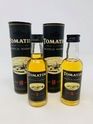 2 X TOMATIN 10 YEAR OLD MINIATURES