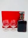 LOT 3080 - HENNESSY NAPOLEON COGNAC SILVER TOP LIBRARY DECATER SET WITH GLASSES. (NO RESERVE) LOT 3080 - HENNESSY NAPOLEON COGNAC SILVER TOP LIBRARY DECATER SET WITH GLASSES. (NO RESERVE)