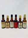 6 X MIXED SHERRY MINIATURES