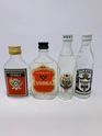 4 X VODKA MINIATURES 4 X VODKA MINIATURES