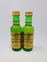 2 X CATTO RARE OLD SCOTCH WHISKY MINIATURES 2 X CATTO RARE OLD SCOTCH WHISKY MINIATURES