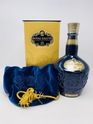 CHIVAS 21 YEAR OLD ROYAL SALUTE SAPPHIRE FLAGON