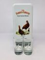 2 X FAMOUS GROUSE WHISKY MINIATURES WITH TIN AND GLASSES 2 X FAMOUS GROUSE WHISKY MINIATURES WITH TIN AND GLASSES