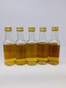 5 X CONNOISSEURS CHOICE WHISKY MINIATURES