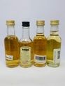 4 X WHISKY MINIATURES 4 X WHISKY MINIATURES