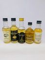 5 X 12 YEAR OLD WHISKY MINIATURES 5 X 12 YEAR OLD WHISKY MINIATURES
