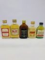 5 X WHISKY MINIATURES (FLATS) 5 X WHISKY MINIATURES (FLATS)