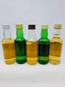 5 X WHISKY MINIATURES 5 X WHISKY MINIATURES