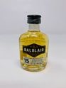 BALBLAIR 15 YEAR OLD MINIATURE BALBLAIR 15 YEAR OLD MINIATURE