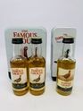 FAMOUS GROUSE WHISKY MINIATURES WITH TINS FAMOUS GROUSE WHISKY MINIATURES WITH TINS