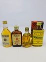 4 X WHISKY MINIATURES 