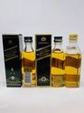 JOHNNIE WALKER BLACK LABEL MINIATURES