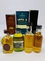 4 X WHISKY MINIATURES 4 X WHISKY MINIATURES
