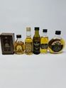 5 X WHISKY MINIATURES 