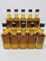 10 X JACK DANIELS OLD NO 7 MINIATURES