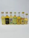 7 X WHISKY MINIATURES 