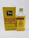 WHITE HORSE SCOTCH WHISKY MINIATURE 70% PROOF WHITE HORSE SCOTCH WHISKY MINIATURE 70% PROOF