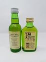 2 X WHISKY MINIATURES 2 X WHISKY MINIATURES