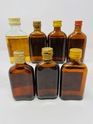 7 X WHISKY MINIATURES 7 X WHISKY MINIATURES