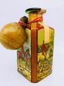 ITALIAN LEATHER 1895 FULL WHISKY DECANTER ITALIAN LEATHER 1895 FULL WHISKY DECANTER