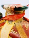ITALIAN LEATHER 1895 FULL WHISKY DECANTER ITALIAN LEATHER 1895 FULL WHISKY DECANTER