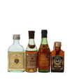 4 x BRANDY MINIATURES 4 x BRANDY MINIATURES