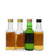 4 X 8 YEAR OLD WHISKY MINIATURES 
