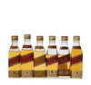 6 X  JOHNNIE WALKER RED LABEL WHISKY MINIATURES 