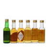 6 X WHISKY MINIATURES 6 X WHISKY MINIATURES