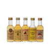 5 X WHISKY MINIATURES 5 X WHISKY MINIATURES