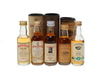 5 X WHISKY MINIATURES 5 X WHISKY MINIATURES