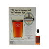 MACALLAN PRIVATE EYE MINIATURE & 35TH ANNIVERSARY EDITION OF PRIVATE EYE MAGAZINE MACALLAN PRIVATE EYE MINIATURE & 35TH ANNIVERSARY EDITION OF PRIVATE EYE MAGAZINE