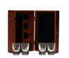 JACK DANIELS WOODEN PRESENTATION BOX AND TUMBLERS JACK DANIELS WOODEN PRESENTATION BOX AND TUMBLERS