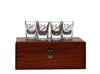 JACK DANIELS WOODEN PRESENTATION BOX AND TUMBLERS JACK DANIELS WOODEN PRESENTATION BOX AND TUMBLERS