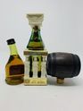 3 X ASSTD COGNAC / BRANDY MINIATURES 