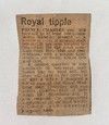 MACALLAN 1948/1961 ROYAL MARRIAGE 1981 WITH NEWS PAPER CLIPPING