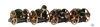 COURVOISIER COGNAC CANNON MINIATURES COURVOISIER COGNAC CANNON MINIATURES