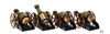 COURVOISIER COGNAC CANNON MINIATURES COURVOISIER COGNAC CANNON MINIATURES