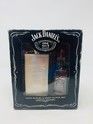 JACK DANIELS OLD NO 7 MINIATURE AND HIP FLASK JACK DANIELS OLD NO 7 MINIATURE AND HIP FLASK
