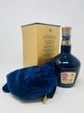 CHIVAS 21 YEAR OLD ROYAL SALUTE SAPPHIRE FLAGON