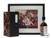 MACALLAN 33 YEAR OLD 1990 - THE WORLD IS ON FIRE SERIES NO.2 - BURNOBENNIE X PETER HOWSON WITH SIGNED PRINT MACALLAN 33 YEAR OLD 1990 - THE WORLD IS ON FIRE SERIES NO.2 - BURNOBENNIE X PETER HOWSON WITH SIGNED PRINT