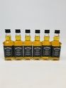 6 X JACK DANIELS OLD NO 7 MINIATURES 