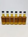 6 X JACK DANIELS OLD NO 7 MINIATURES 