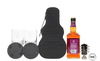 Jack Daniels Blackberry Guitar Case With Slate Mats & Glasses