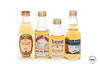 Whisky Miniatures x 4