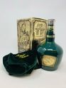 CHIVAS 21 YEAR OLD ROYAL SALUTE EMERALD FLAGON