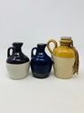 3 X ASSTD CERAMIC WHISKY MINIATURES 