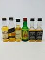6 X ASSTD WHISKY MINIATURES (PLASTIC BOTTLES) 6 X ASSTD WHISKY MINIATURES (PLASTIC BOTTLES)