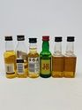 6 X ASSTD WHISKY MINIATURES (PLASTIC BOTTLES) 6 X ASSTD WHISKY MINIATURES (PLASTIC BOTTLES)