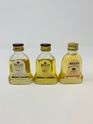 3 X BELLS WHISKY MINIATURES 3 X BELLS WHISKY MINIATURES